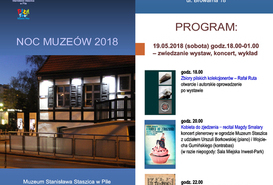 NOC MUZEÓW 2018 - program i rozkłady jazdy MZK