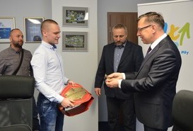 Mistrz Polski spotkał się z prezydentem 