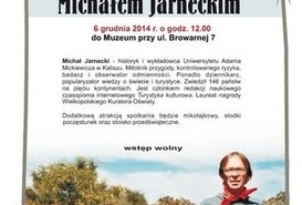 Sobotnie spotkania z pasją: Michał Jarecki