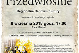 NARODOWE CZYTANIE - 'PRZEDWIOŚNIE'