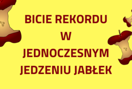 BICIE REKORDU W JEDZENIU JABŁEK