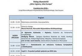 Dialog obywatelski 'Silne regiony, silna Europa'