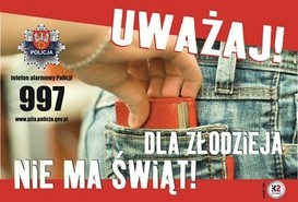 Przestrzegamy pasażerów przed kradzieżami kieszonkowymi