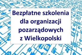 Bezpłatne szkolenia dla organizacji pozarządowych z Wielkopolski 