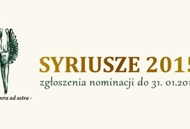 Syriusze 2015 - zgłoszenie nominacji