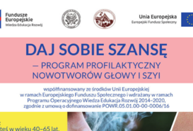 Profilaktyka nowotworów głowy i szyi - bezpłatne badania w Poznaniu