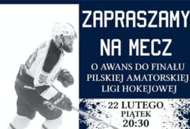 Mecz o awans do finału Pilskiej Amatorskiej Ligi Hokejowej 