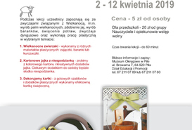 Wielkanocne lekcje muzealne 