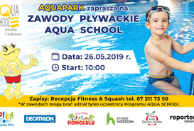 Zawody pływackie AQUA SCHOOL