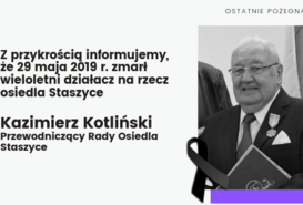 Ostatnie pożegnanie: zmarł Kazimierz Kotliński