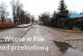 Przebudowa ul. Witosa w dwóch etapach