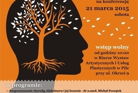 „Alzheimer –  choroba XXI wieku” – zaproszenie na konferencję