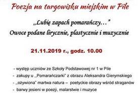 Poezja na targowisku miejskim