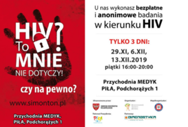 HIV - bezpłatne i anonimowe badania