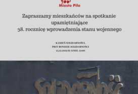 38. rocznica wprowadzenia stanu wojennego
