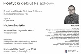 Spotkanie autorskie z Maciejem Lutyńskim