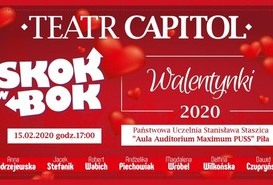 Walentynkowy 'SKOK w BOK' Teatru Capitol premierowo w Pile 