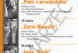 Kino seniora 'Carte Blanche'
