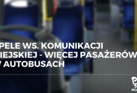 Apele ws. komunikacji miejskiej - więcej pasażerów w autobusach 