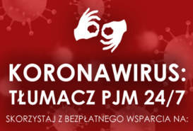 Koronawirus – Tłumacz PJM dla całej Polski