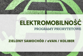 Dofinansowanie do aut elektrycznych - zielony samochód, eVAN, koliber 