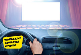 Kino samochodowe na parkingu VIVO! Piła