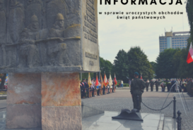 Informacja w sprawie obchodów świąt państwowych
