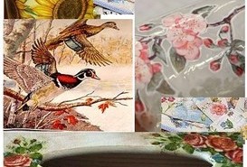 13:00 zajęcia plastyczne 'Decoupage'