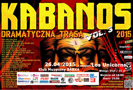 Koncert w klubie Barka: KABANOS 