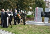 Ilustracja: Poświęcenie pomnika upamiętniającego działalność ogniw ZIW RP na terenie Północnej Wielkopolski.