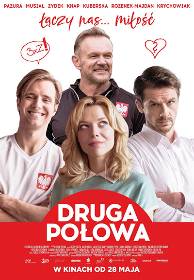 kadr z filmu, 4 aktorów, 3 mężczyzn i kobieta